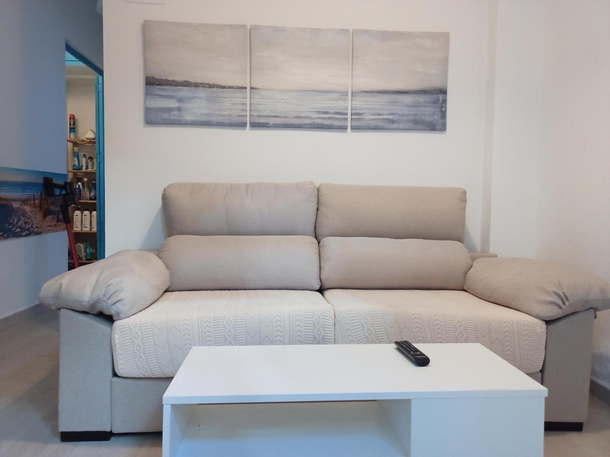 Apartamento En La Playa Las Arenas +Wifi+Ac Valencia Exteriör bild